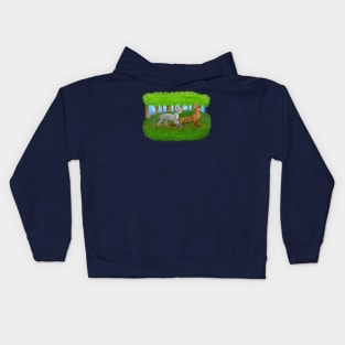 Walk in the woods Kids Hoodie